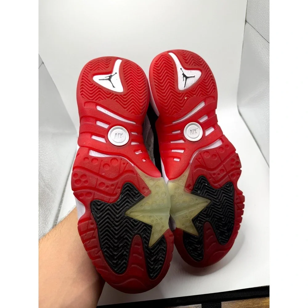 Air Jordan Jumpman Two‎ Trey DO1925-106 Mens 9.5 Basketball Shoes White Sneaker